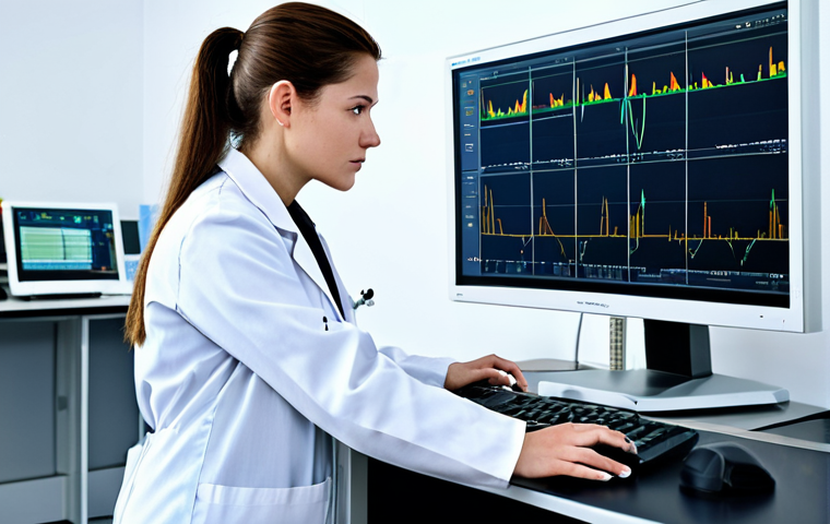 **

"A female environmental engineer in a fully clothed lab coat, analyzing air quality data on a computer screen in a modern laboratory filled with equipment. Safe for work, appropriate content, professional setting, perfect anatomy, well-formed hands, natural proportions, high quality, indoor lighting."

**