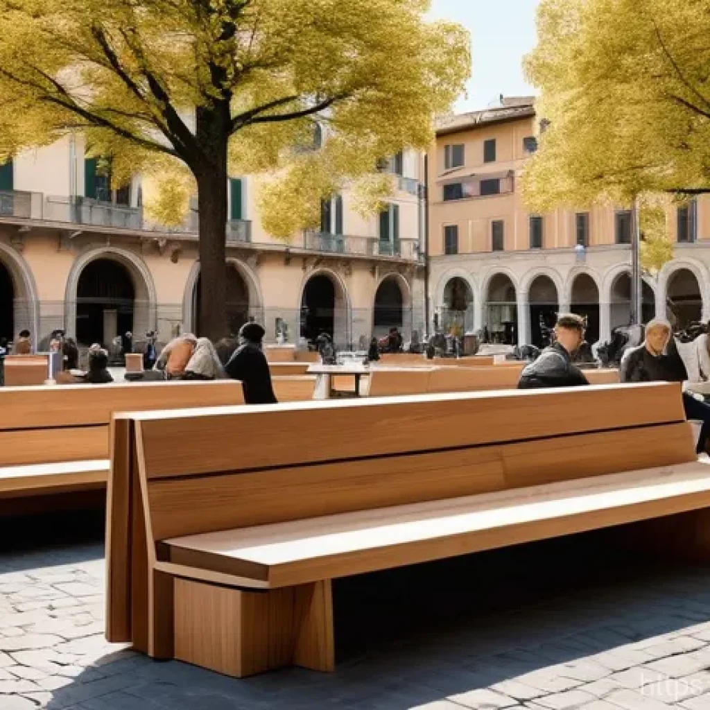 대기오염물질 관리 방안 연구 사례 - **Vibrant Italian Piazza with Integrated Air Purification Technology**
    Imagine a bustling piazza...
