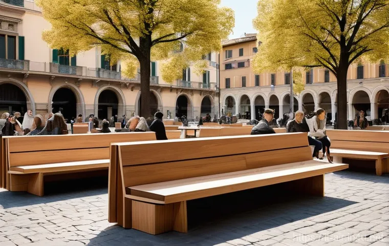 대기오염물질 관리 방안 연구 사례 - **Vibrant Italian Piazza with Integrated Air Purification Technology**
    Imagine a bustling piazza...