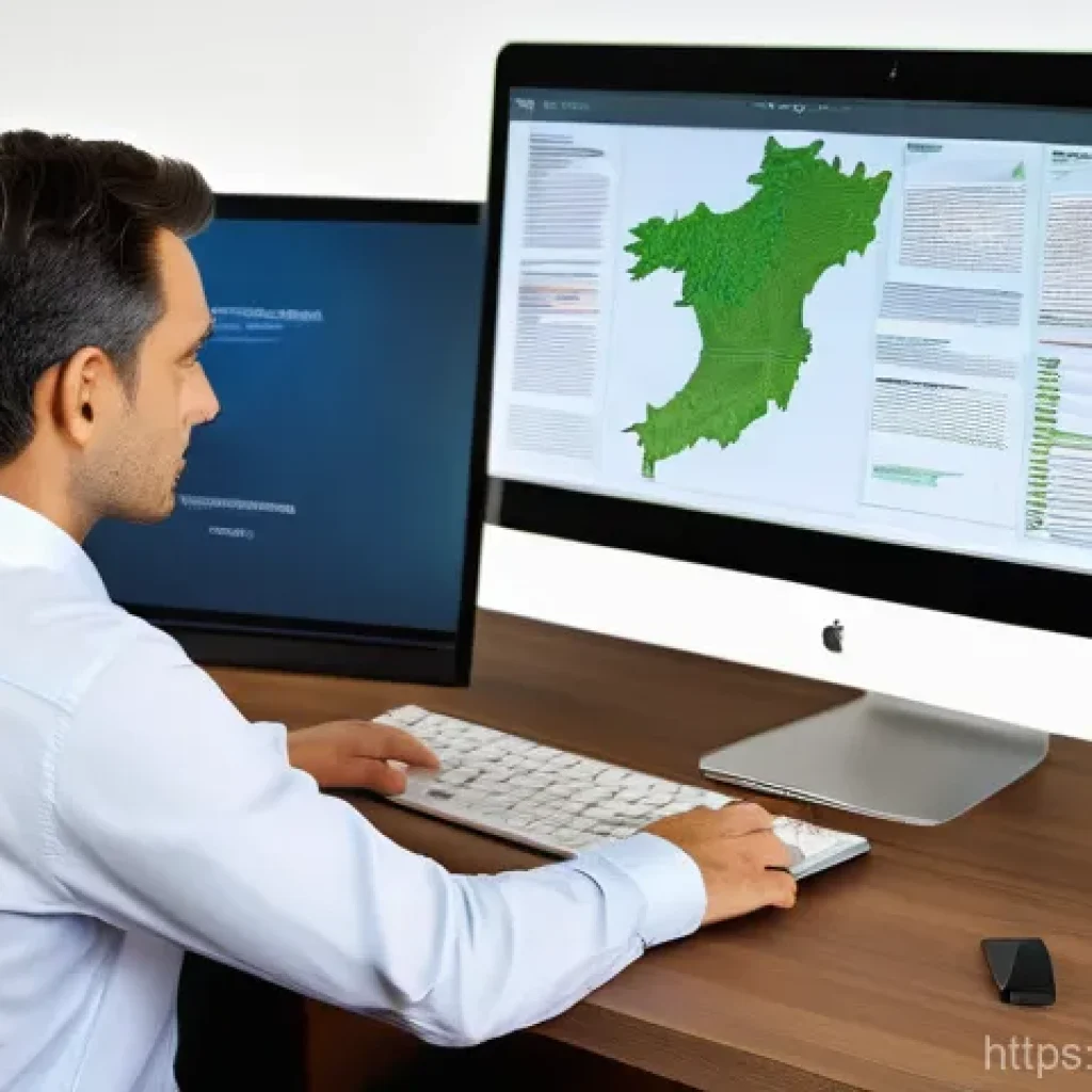 대기환경기사 필기 필수 암기 포인트 - **Prompt:** A focused environmental engineer, wearing smart-casual business attire, meticulously rev...