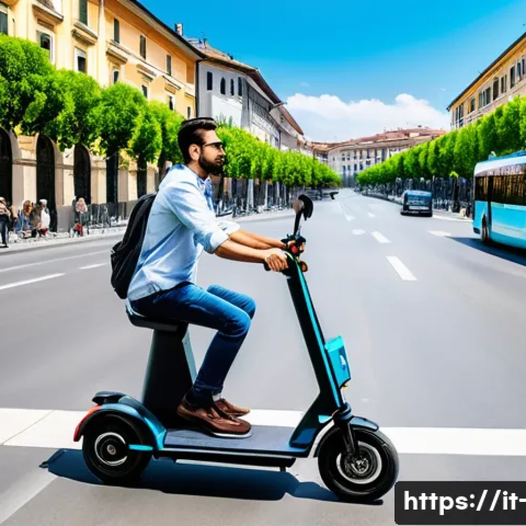 대기환경관리 정책과 기술 변화 - **Prompt 1: Sustainable Italian City Life with Advanced Mobility**
    "A vibrant, sunny street scen...