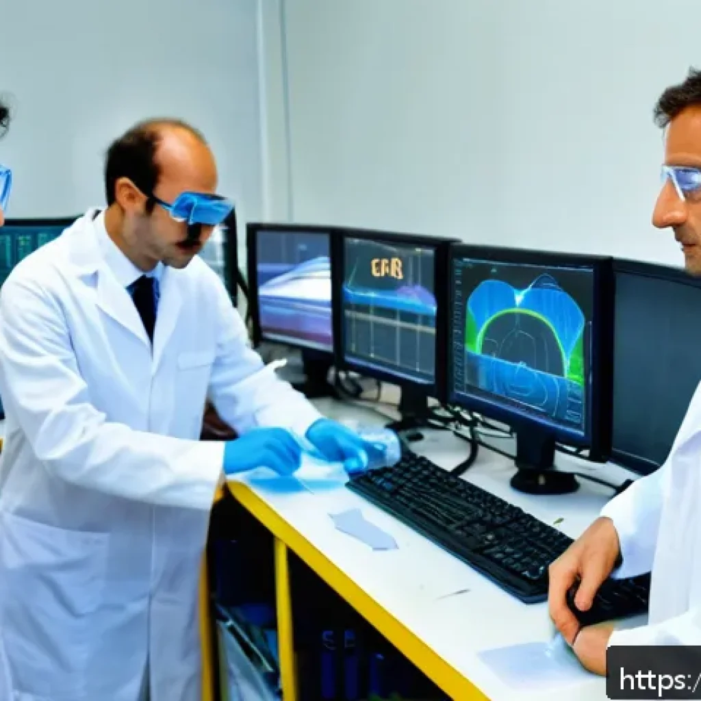 대기환경기사 1년 학습 플랜 - A detailed scientific laboratory scene focused on atmospheric chemistry research in Italy, featuring...