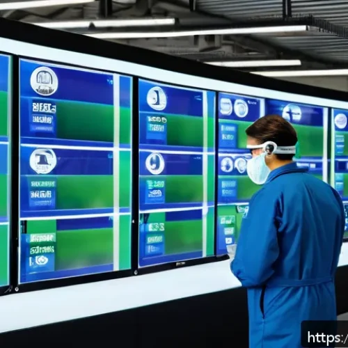 대기환경 자격증 실무 활용 사례 - An industrial factory interior showing certified environmental professionals in protective uniforms ...